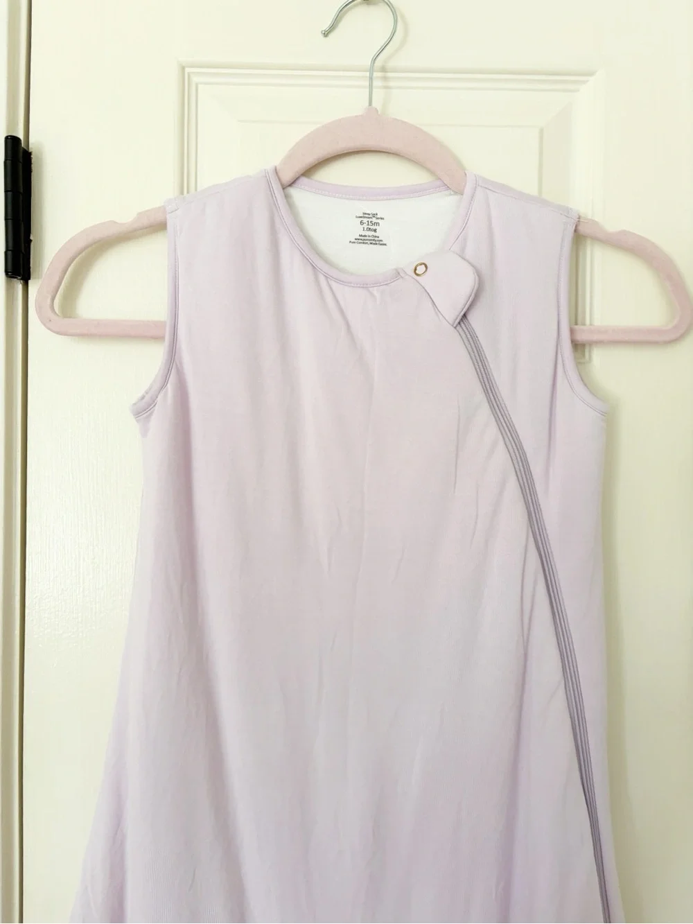 6-15m PurComfy LuxeDream super soft sleep sack in purple lavendar